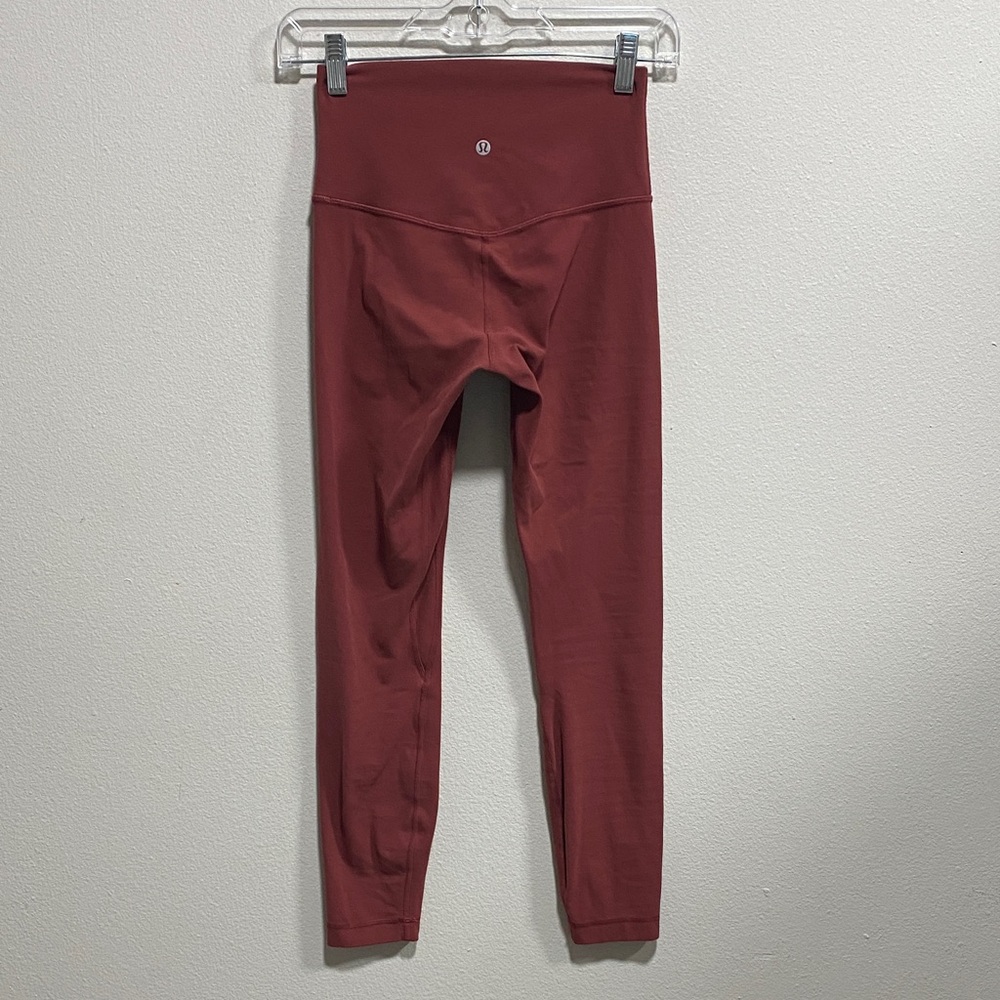 Lululemon Align Pant II 25” Savannah Leggings Size 4 Nulu High Rise Yoga - Picture 6 of 16